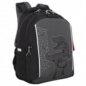 Рюкзак школьный GRIZZLYс карманом для ноутбука 13", анатомической спинкой, для мальчика