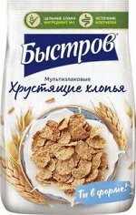 БЫСТРОВ Готовый завтрак традиционный, пакет 230г