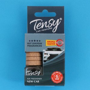 Ароматизатор в машину Tensy, новая машина, бутылочка, подвесной, 6 мл ТВ-02