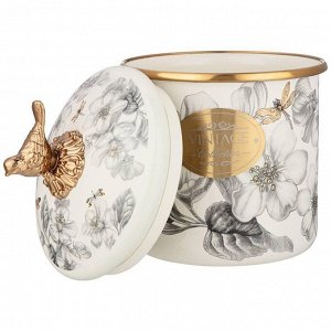 Органайзер для сыпучих продуктов "Яблоневый сад" 1,2л, 12x12 см, 1 шт.