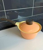 Кастрюля-сотейник с крышкой для всех плит Cucina IH (18 см)