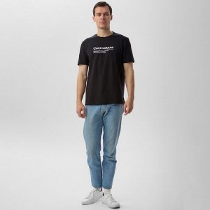 Футболка мужская KAFTAN Снегопадла, черный