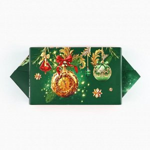 Коробка - конфета подарочная новогодняя складная «С Новым годом», 14x22x8 см