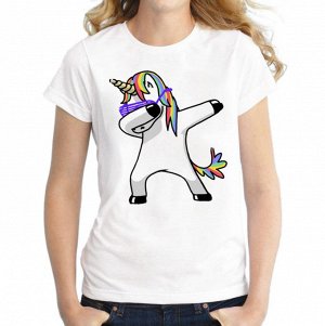 Стильная футболка "Единорог"