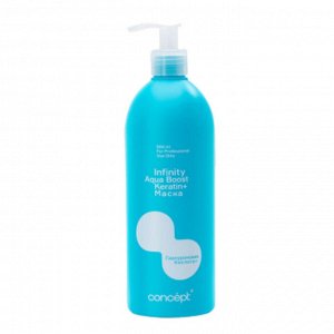 Concept Маска увлажняющая для волос с кератином и гиалуроновой кислотой / Infinity Aqua Boost Keratin+, 500 мл