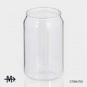 Стаканы Magistro «Брук», 350 мл, 7x12 см, набор 2 шт., стекло, прозрачные