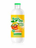 Детский шампунь-гель для душа 2 в 1 ORANGE ENERGY Сочный апельсин 5+