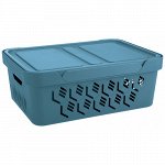 ЯЩИК С КРЫШКОЙ УНИВЕРСАЛЬНЫЙ &quot;DELUXE&quot;, 380х276х140 ММ, 12Л