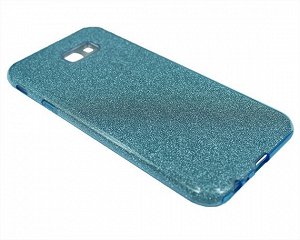 Чехол Samsung J415F J4+ 2018 Shine (голубой)