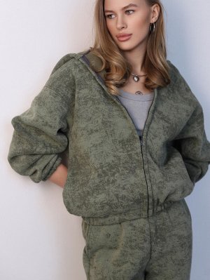Спортивный костюм женский К030 Хаки