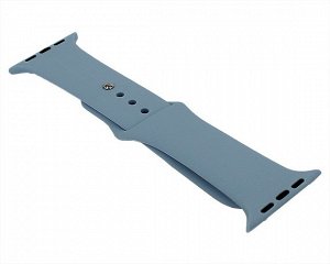 Ремешок Watch Series 42mm/44mm/45mm/49mm силиконовый lilac, SM #19