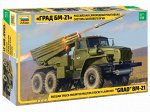 Российская реактивная система залпового огня &quot;ГРАД БМ-21&quot;