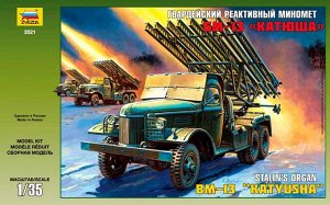 Сборная модель 3521ПН БМ-13 "Катюша"