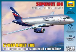 Зв.7009 Самолет "Суперджет 100" /20