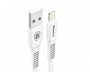 Кабель Baseus tough series Lightning - USB белый 1м