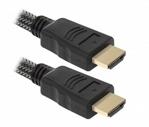 Кабель Defender HDMI-03PRO HDMI M-M, ver 1.4, 1.0 м, 87340