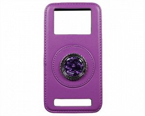 Чехол-бампер универсальный с кольцом XXL (фиолетовый)