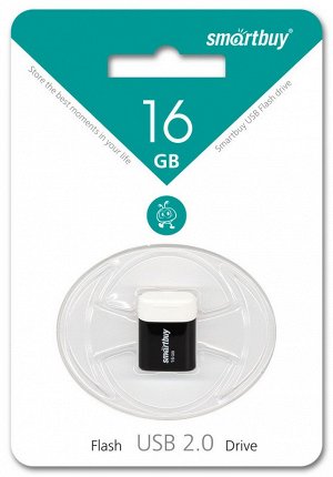 USB Flash SmartBuy LARA 16GB черный, SB16GBLARA-K