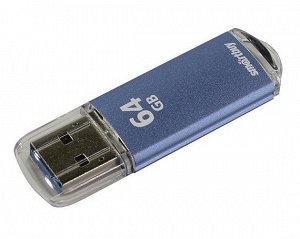 USB Flash 3.0 SmartBuy V-Cut 64GB синий, SB64GBVC-B3