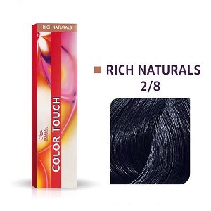 Велла Краска для окрашивания волос  2/8 сине-черный 60 мл  WELLA Color Touch