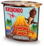 Набор KREMONDO из пасты ореховой с какао взрывной карамелью и хлебных палочек 55 гр Италия