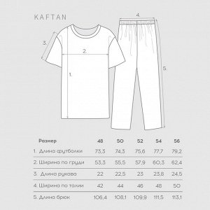 Пижама мужская KAFTAN ho ho ho