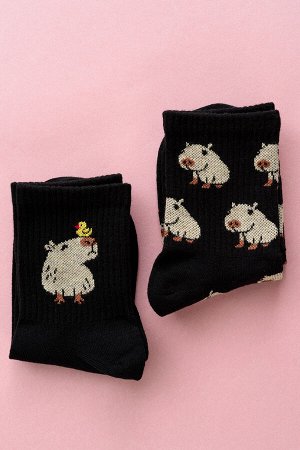 Носки женские Капибара (набор 2 пары)