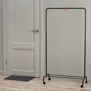 Стойка для одежды «Радуга», 89,2x39x152 см, чёрная