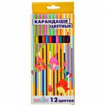 Карандаши ClipStudio 12 цветов шестигранные, пластик