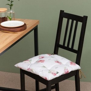 Сидушка на стул Этель Tenderness, 42x42 см, 100% хлопок, репс 210 г/м²