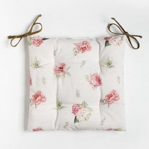 Сидушка на стул Этель Tenderness 42х42 см, 100% хл, репс 210 г/м2