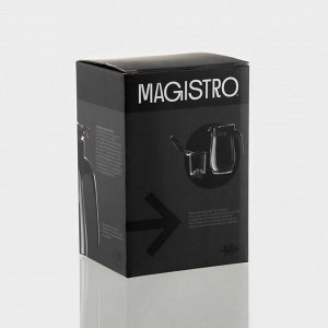 Заварочный чайник Magistro «Мехико», 750 мл, пластиковое сито, стекло