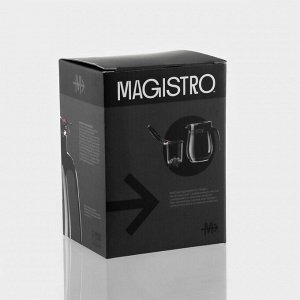 Заварочный чайник Magistro «Мехико», 500 мл, пластиковое сито, стекло