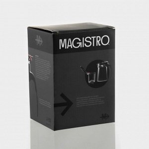 Заварочный чайник Magistro «Мантана», 500 мл, пластиковое сито, стекло