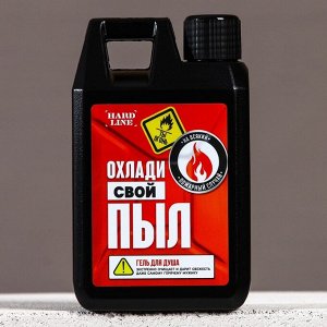 Подарочный набор косметики «Охлади свой пыл», гель для душа 300 мл и мыло для рук 50 г, HARD LINE