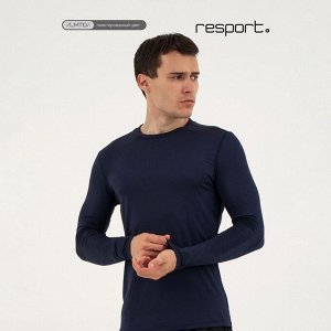 Рашгард мужской Resport, 50, цвет синий, базовый, с длинным рукавом
