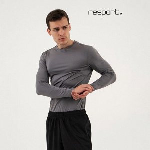 Рашгард мужской Resport, 50, цвет серый, базовый, с длинным рукавом