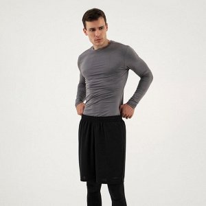 Рашгард мужской Resport, 50, цвет серый, базовый, с длинным рукавом