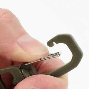 Карабин туристический, 10.5 см универсальный, цвет хаки