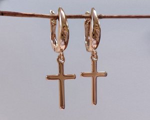 Серьги Вставка: Без вставок
Материал изделия: ювелирный сплав
Размер: 3.4 см
Вид(модель) сережек: Английский замочек

Красивые серьги с благородными цирконами изготовлены из специального гипоаллерге