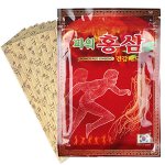 Согревающий пластырь &quot;Сила красного женьшеня&quot; косметический Himena Power Ginseng, 20 шт