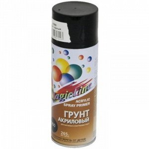 Грунт-аэрозоль "MagicLine" Черный, аэрозоль 265ml