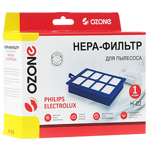 Фильтр OZONE H-02 HEPA (для пылесосов Electrolux, Phillips)