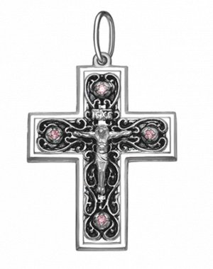 Крест серебряный 925