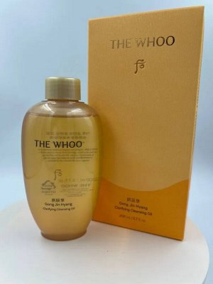The Whoo Gong Jin Hyang Clarifying Cleansing Oil Премиальное гидрофильное масло для зрелой кож 200мл