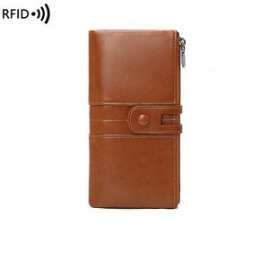 Кошелек женский, большой, RFID - защита, экокожа