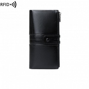 Кошелек женский, большой, RFID - защита, экокожа