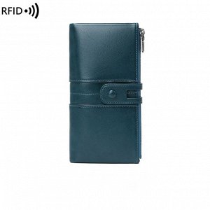 Кошелек женский, большой, RFID - защита, экокожа