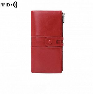 Кошелек женский, большой, RFID - защита, экокожа