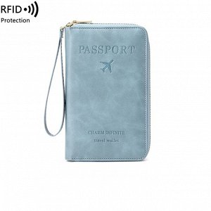 Кошелек женский, большой, RFID - защита, экокожа